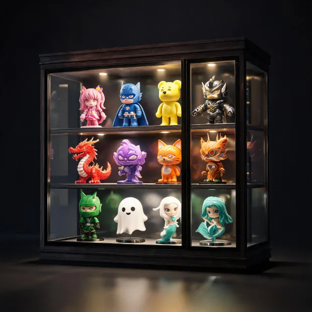 Collector shelf color story